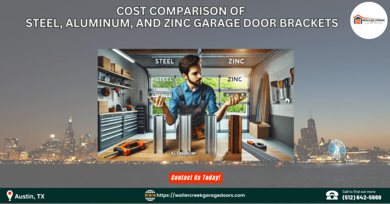Cost Comparison of Steel, Aluminum, and Zinc Garage Door Brackets: Choosing the Right Material for Your Budget 1 Waller Creek Garage Doors 1