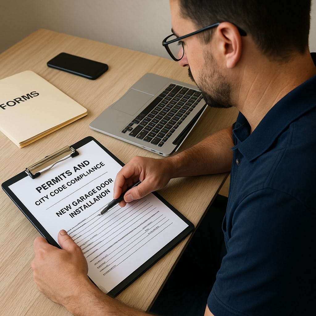 Navigating Austin’s Permit Process for Replacing Garage Door 3 Permits and City Code Compliance