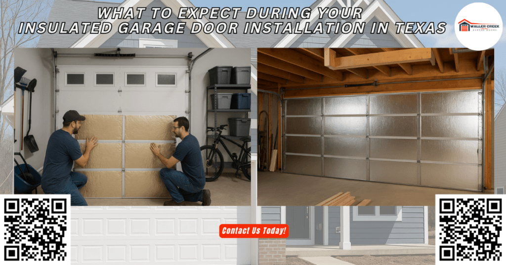 What to Expect During Your Insulated Garage Door Installation in Texas 1 What to Expect During Your Insulated Garage Door Installation in Texas