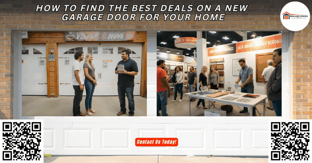 How to Find the Best Deals on a New Garage Door for Your Home 1 How to Find the Best Deals on a New Garage Door for Your Home - Waller Creek Garage Doors