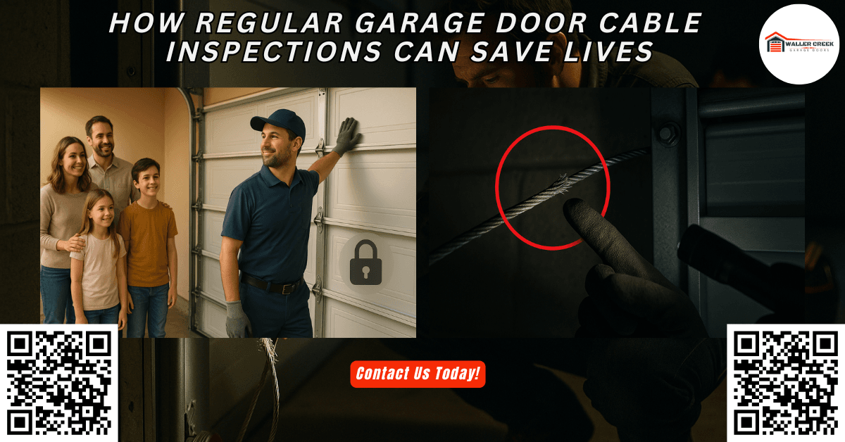 Tips & Guides 6 How Regular Garage Door Cable Inspections Can Save Lives - Waller Creek Garage Doors
