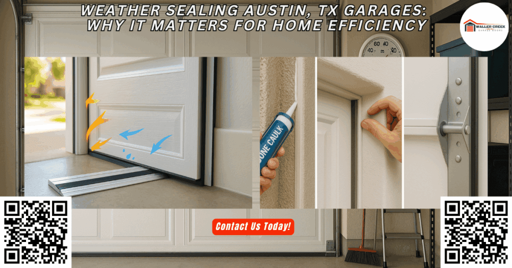 Weather Sealing Austin, TX Garages: Why It Matters for Home Efficiency 1 Waller Creek Garage Doors 1 3