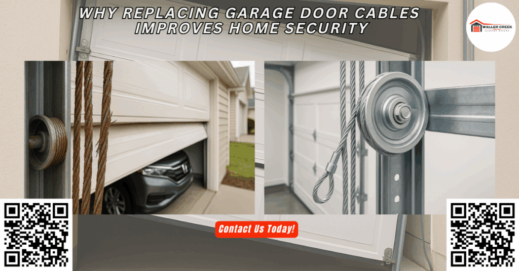 Why Replacing Garage Door Cables Improves Home Security 1 Waller Creek Garage Doors