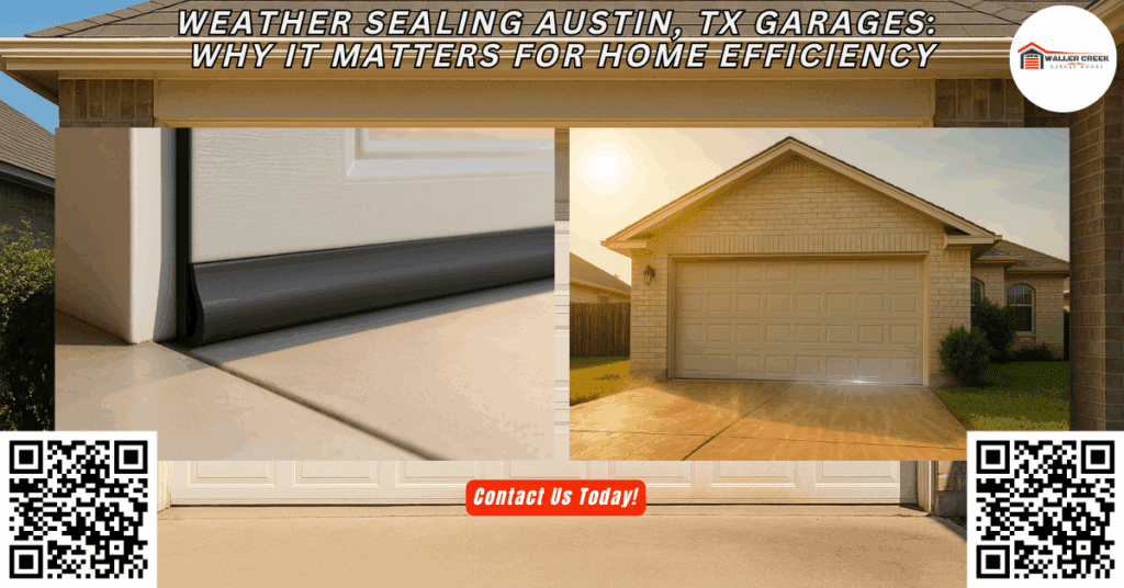 Weather Sealing Austin, TX Garages: Why It Matters for Home Efficiency 1 Weather Sealing Austin, TX Garages: Why It Matters for Home Efficiency - Waller Creek Garage Doors