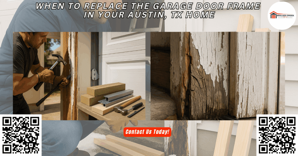 When to Replace the Garage Door Frame in Your Austin, TX Home
