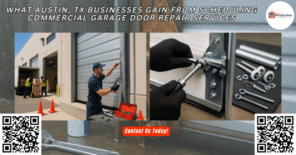 What Austin, TX Businesses Gain From Scheduling Commercial Garage Door Repair Services