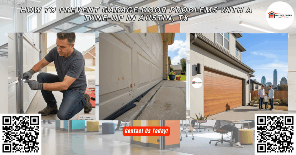 How to Prevent Garage Door Problems with a Tune-Up in Austin, TX - Waller Creek Garage Doors